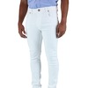 Pantalón De Mezclilla Blanco Slim Fit Stretch Con Bolsas Para Caballero